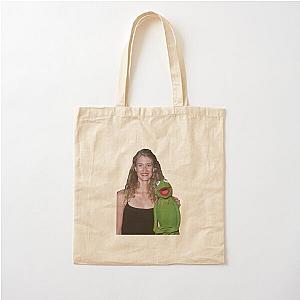 Laura Dern with Kermit Cotton Tote Bag