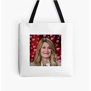 Laura Dern Meme Soft All Over Print Tote Bag