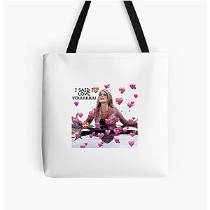 Laura Dern I said I love youuuu All Over Print Tote Bag