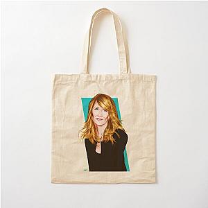 Laura Dern - An illustration by Paul Cemmick Cotton Tote Bag