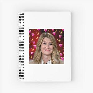 Laura Dern Meme Soft Spiral Notebook