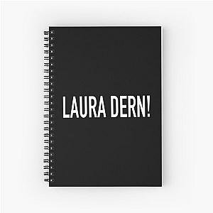 Laura Dern Black Spiral Notebook