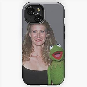 Laura Dern with Kermit iPhone Tough Case