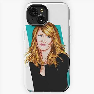 Laura Dern - An illustration by Paul Cemmick iPhone Tough Case