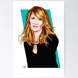 Laura Dern - An illustration by Paul Cemmick Poster