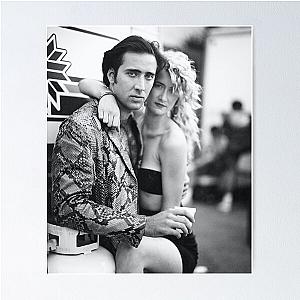 Young Nicolas Cage and Laura Dern in Wild at Heart Poster