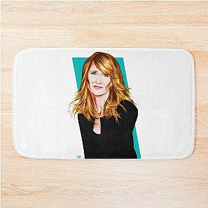 Laura Dern - An illustration by Paul Cemmick Bath Mat