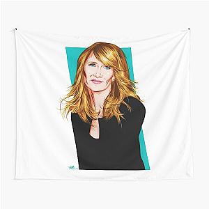 Laura Dern - An illustration by Paul Cemmick Tapestry