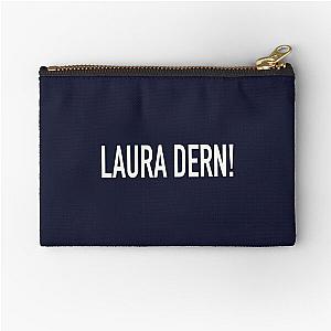 Laura Dern Black Zipper Pouch