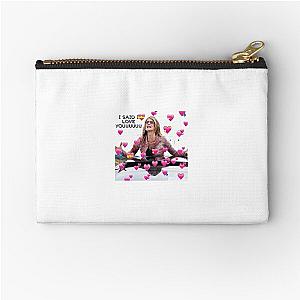 Laura Dern I said I love youuuu Zipper Pouch