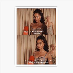 Laura Harrier No one gets to have this woman Sticker