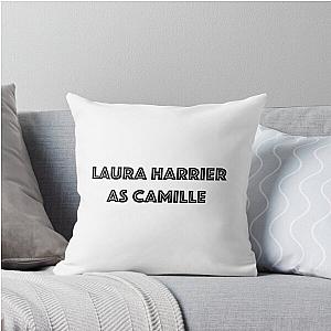 Laura Harrier Camille Throw Pillow