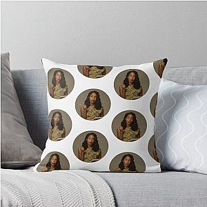 Camille Washington Laura Harrier Throw Pillow