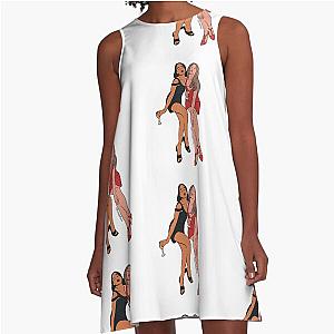 ADC (21) with Laura Harrier A Line Dress