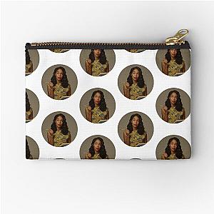 Camille Washington Laura Harrier Zipper Pouch