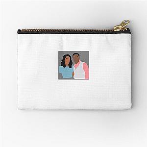 Laura Harrier & Jeremy Pope Zipper Pouch
