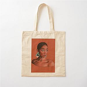 Laura Harrier Cotton Tote Bag
