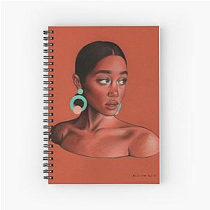 Laura Harrier Spiral Notebook