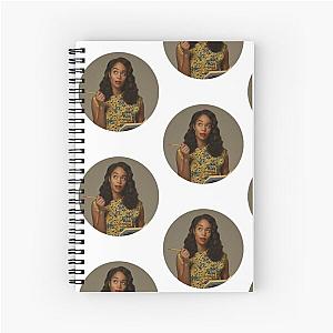 Camille Washington Laura Harrier Spiral Notebook