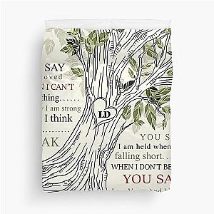 Lauren Daigle - You Say Lyrics Duvet Cover