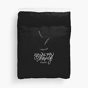 Under Your Wings  You're My Covering  Lauren Daigle, Psalm 91:4 Duvet Cover