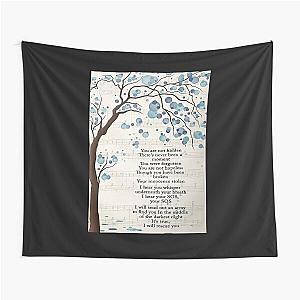 Lauren Daigle Rescue Lyrics You Are Not Hidden Poster Tapestry