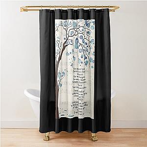 Lauren Daigle Rescue Lyrics You Are Not Hidden Poster Shower Curtain