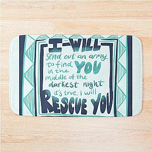 Rescue by Lauren Daigle Bath Mat