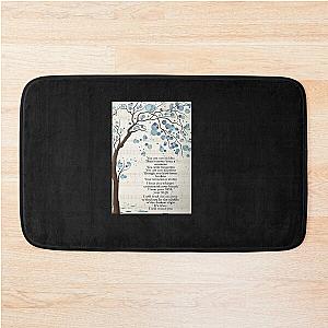 Lauren Daigle Rescue Lyrics You Are Not Hidden Poster Bath Mat