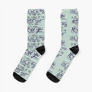 I Will Rescue You - Lauren Daigle Socks