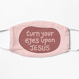 Turn your eyes upon Jesus, Lauren Daigle - Pink Version Flat Mask