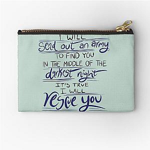 I Will Rescue You - Lauren Daigle Zipper Pouch