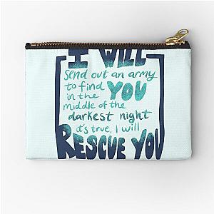 Rescue by Lauren Daigle Zipper Pouch