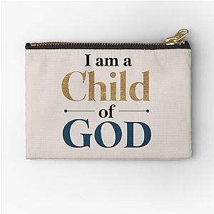 I am a child of God, Jesus, Lauren Daigle Inspired, Christian, Jesus, Faith, Christianity Zipper Pouch