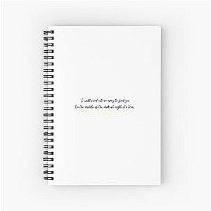 Lauren Daigle Sticker Spiral Notebook