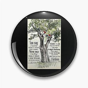 Lauren Daigle - You Say Lyrics - Tree And Cardinal Bird  Pin