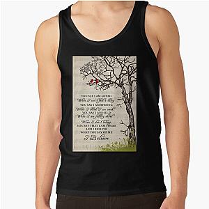 You Say Lauren Daigle Cardinal I Am Loved When I Can't Feel Tank Top