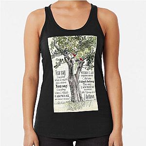 Lauren Daigle You Say Tree and Cardinal Bird Racerback Tank Top
