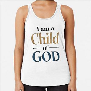 I am a child of God Jesus Inspired Christian Faith Christianity Racerback Tank Top