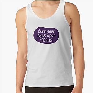 Turn Your Eyes Upon Jesus Lauren Daigle Purple Tank Top