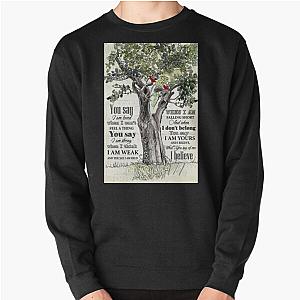 Lauren Daigle - You Say Lyrics Tree And Cardinal Bird Pullover Hoodie