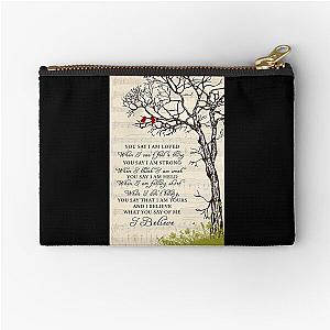 You Say Lauren Daigle - You Say I Am Loved When I Zipper Pouch