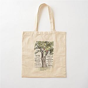 Lauren Daigle You Say Tree And Cardinal Bird Cotton Tote Bag