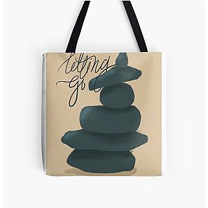 Letting Go I Trust in You Lauren Daigle Rock Cairn Tote Bag
