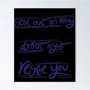 Je te sauverai - Lauren Daigle classique Poster