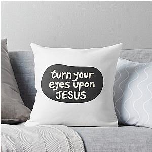 Lauren Daigle - Charcoal Ivory Throw Pillow