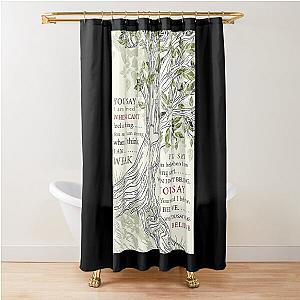 You Say Lauren Daigle Official Tree Inspired You Say I Am Loved When You Can't Feel Anything Shower Curtain