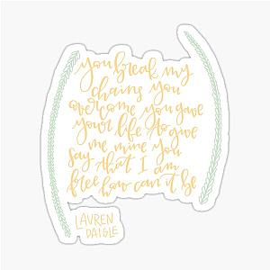 How Can It Be Lauren Daigle Sticker