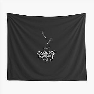 Under Your Wings You're My Covering Lauren Daigle Psalm 91:4 Tapestry