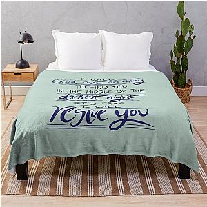 I Will Rescue You Lauren Daigle Throw Blanket